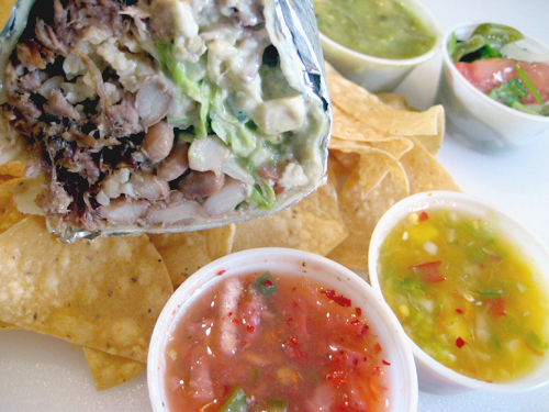 Los Coyotes Taqueria, Salsa